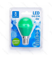 LAMPADINA LED LUCE BLU A5 G45 4W ATTACCO E14 - GRANDE ANGOLO 230 MISURA D45*H80mm (EQUIVALENTE A 30W AD INCADESCENZA) LAMPADINA LED LUCE BLU A5 G45 4W ATTACCO E14 - GRANDE ANGOLO 230 MISURA D45*H80mm (EQUIVALENTE A 30W AD INCADESCENZA)