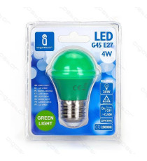 LAMPADINA LED LUCE BLU A5 G45 4W ATTACCO E27 - GRANDE ANGOLO 230 MISURA D45*H80mm (EQUIVALENTE A 30W AD INCADESCENZA) LAMPADINA LED LUCE BLU A5 G45 4W ATTACCO E27 - GRANDE ANGOLO 230 MISURA D45*H80mm (EQUIVALENTE A 30W AD INCADESCENZA)
