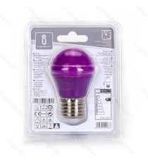 LAMPADINA LED LUCE ARANCIONE A5 G45 4W ATTACCO E27 - GRANDE ANGOLO 230 MISURA D45*H80mm (EQUIVALENTE A 30W AD INCADESCENZA) LAMPADINA LED LUCE ARANCIONE A5 G45 4W ATTACCO E27 - GRANDE ANGOLO 230 MISURA D45*H80mm (EQUIVALENTE A 30W AD INCADESCENZA)