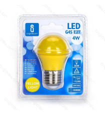 LAMPADINA LED LUCE VIOLA A5 G45 4W ATTACCO E27 - GRANDE ANGOLO 230 MISURA D45*H80mm (EQUIVALENTE A 30W AD INCADESCENZA) LAMPADINA LED LUCE VIOLA A5 G45 4W ATTACCO E27 - GRANDE ANGOLO 230 MISURA D45*H80mm (EQUIVALENTE A 30W AD INCADESCENZA)
