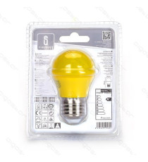LAMPADINA LED LUCE VIOLA A5 G45 4W ATTACCO E27 - GRANDE ANGOLO 230 MISURA D45*H80mm (EQUIVALENTE A 30W AD INCADESCENZA) LAMPADINA LED LUCE VIOLA A5 G45 4W ATTACCO E27 - GRANDE ANGOLO 230 MISURA D45*H80mm (EQUIVALENTE A 30W AD INCADESCENZA)