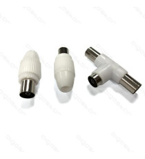 CAVO ANTENNA TV 25MT MASCHIO/FEMMINA BIANCO CERTIFICAZIONE CE  CAVO ANTENNA TV 25MT MASCHIO/FEMMINA BIANCO CERTIFICAZIONE CE