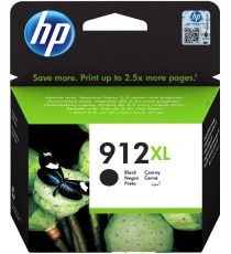 CARTUCCIA ORIGINALE HP 912 NERA 3YL80AE PER HP OFFICEJET 8012,8014,8015, PRO 8022,8024,8025,8035 CAPACITA' 300 PAGINE