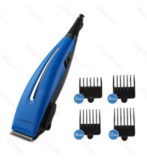 TAGLIACAPELLI E REGOLABARBA ELETTRICO NERO 15W - 4 PETTINI GUIDA DI DIVERSE MISURE - MOTORE POTENTE - CERTIFICATO AIGOSTAR TAGLIACAPELLI E REGOLABARBA ELETTRICO NERO 15W - 4 PETTINI GUIDA DI DIVERSE MISURE - MOTORE POTENTE - CERTIFICATO AIGOSTAR