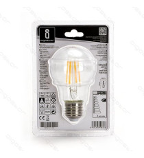 LAMPADINA LED FILAMENTO G45 4W ATTACCO E14 470 LUMEN 2700K LUCE CALDA D45*H78mm ANGOLO 360 GRADI EQUIVALE A 40W AD INCADESCENZA