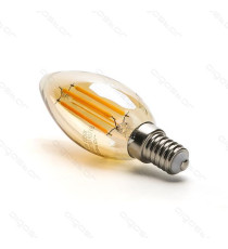 LAMPADINA LED FILAMENTO AMBRATA G45 4W ATTACCO E14 420 LUMEN 2200K LUCE CALDA D45*H78mm ANGOLO 360° EQUIVALE 37W INCADESCENZA LAMPADINA LED FILAMENTO AMBRATA G45 4W ATTACCO E14 420 LUMEN 2200K LUCE CALDA D45*H78mm ANGOLO 360° EQUIVALE 37W INCADESCENZA
