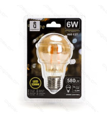 LAMPADINA LED FILAMENTO AMBRATA G45 4W ATTACCO E27 420 LUMEN 2200K LUCE CALDA D45*H73mm ANGOLO 360° EQUIVALE 37W INCADESCENZA LAMPADINA LED FILAMENTO AMBRATA G45 4W ATTACCO E27 420 LUMEN 2200K LUCE CALDA D45*H73mm ANGOLO 360° EQUIVALE 37W INCADESCENZA