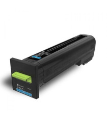 TONER 72K20C0 CIANO COMPABILE PER LEXMARK CS820,CX820,CX825,CX860de,dte,dtfe C72K20C0 CAPACITA' 8.000 PAGINE