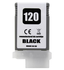 CARTUCCIA PFI-120BK NERO 2885C001 PIGMENTATO COMPATIBILE PER CANON imagePROGRAF TM-200,TM-205,TM-300,TM-305 PFI120 130ml
