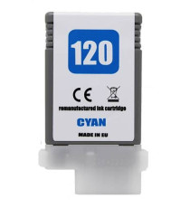 CARTUCCIA PFI-120C CIANO 2886C001 PIGMENTATO COMPATIBILE PER CANON imagePROGRAF TM-200,TM-205,TM-300,TM-305 PFI120 130ml
