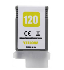 CARTUCCIA PFI-120Y GIALLA 2888C001 PIGMENTATO COMPATIBILE PER CANON imagePROGRAF TM-200,TM-205,TM-300,TM-305 PFI120 130ml