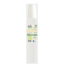 Bicchieri in carta - 350 ml - con marcatura S.U.P - Dopla - conf. 50 pezzi