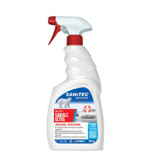 Detergente alcolico Sanialc Ultra - per superfici e tessuti - trigger 750 ml - Sanitec