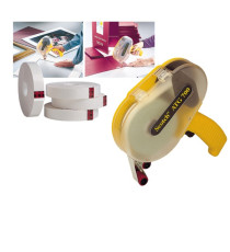 Dispenser per nastro biadesivo ATG 700 - impugnatura in plastica - trasparente - Scotch Dispenser per nastro biadesivo ATG 700 - impugnatura in plastica - trasparente - Scotch