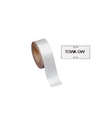 Etichette - permanenti - 26 x12 mm - bianco - per Towa GW - rotolo da 1000 etichette Etichette - permanenti - 26 x12 mm - bianco - per Towa GW - rotolo da 1000 etichette