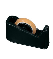 Dispenser da tavolo - per nastri adesivi 33 m - nero - Lebez