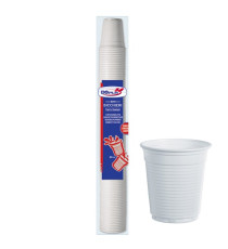 Bicchieri da caffè - monouso - 80 cc - bianco - Dopla - conf. 100 pezzi Bicchieri da caffè - monouso - 80 cc - bianco - Dopla - conf. 100 pezzi