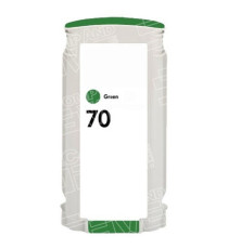CARTUCCIA COMPATIBILE PER HP 70 C9457A VERDE  PER HP DESIGNJET Z3100 Z3200 INK PIGMENTATO CAPACITA' 130ml