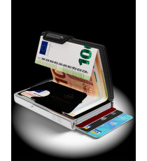 PORTA TESSERE MONDRAGHI ELEGANCE BLACK - MINI WALLET IN PELLE CON PROTEZIONE RFID - 9 TESSERE CARDS + BANCONOTE MADE IN ITALY PORTA TESSERE MONDRAGHI ELEGANCE BLACK - MINI WALLET IN PELLE CON PROTEZIONE RFID - 9 TESSERE CARDS + BANCONOTE MADE IN ITALY
