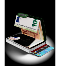 PORTA TESSERE MONDRAGHI ELEGANCE CUT OLIVE - MINI WALLET IN PELLE CON PROTEZIONE RFID 9 TESSERE CARDS + BANCONOTE MADE IN ITALY PORTA TESSERE MONDRAGHI ELEGANCE CUT OLIVE - MINI WALLET IN PELLE CON PROTEZIONE RFID 9 TESSERE CARDS + BANCONOTE MADE IN ITALY
