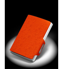 PORTA TESSERE MONDRAGHI SAFFIANO ORANGE - MINI WALLET IN PELLE CON PROTEZIONE RFID - 9 TESSERE CARDS + BANCONOTE MADE IN ITALY PORTA TESSERE MONDRAGHI SAFFIANO ORANGE - MINI WALLET IN PELLE CON PROTEZIONE RFID - 9 TESSERE CARDS + BANCONOTE MADE IN ITALY