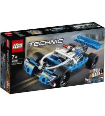 Lego Technic - Inseguimento della Polizia - Macchina Dotata di Motore Pull-Back - 42091
