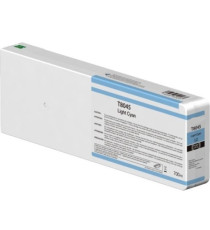 CARTUCCIA T8045LC LIGHT CIANO INK PIGMENTATO COMPATIBILE C13T804500/C13T824500 PER EPSON SC-P6000,7000,8000,9000 CAPACITA' 700ml