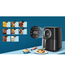 FRIGGITRICE AD ARIA DA 4.2 LITRI - 1400W - TOUCH SCREEN LED - IN ACCIAIO INOX TIMER E CONTROLLO TEMPERATURA AIGOSTAR FRIGGITRICE AD ARIA DA 4.2 LITRI - 1400W - TOUCH SCREEN LED - IN ACCIAIO INOX TIMER E CONTROLLO TEMPERATURA AIGOSTAR