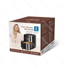 FRIGGITRICE AD ARIA DA 3.5 LITRI - 1500W - TOUCH SCREEN LED - 7 MENU PERIMPOSTATI - ACCIAIO INOX -CONTROLLO TEMPERATURA AIGOSTAR FRIGGITRICE AD ARIA DA 3.5 LITRI - 1500W - TOUCH SCREEN LED - 7 MENU PERIMPOSTATI - ACCIAIO INOX -CONTROLLO TEMPERATURA AIGOSTAR