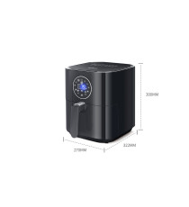 FRIGGITRICE AD ARIA DA 3.5 LITRI - 1500W - TOUCH SCREEN LED - 7 MENU PERIMPOSTATI - ACCIAIO INOX -CONTROLLO TEMPERATURA AIGOSTAR FRIGGITRICE AD ARIA DA 3.5 LITRI - 1500W - TOUCH SCREEN LED - 7 MENU PERIMPOSTATI - ACCIAIO INOX -CONTROLLO TEMPERATURA AIGOSTAR