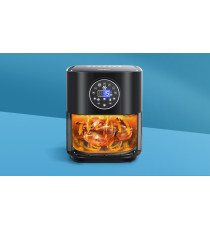 FRIGGITRICE AD ARIA DA 3.5 LITRI - 1500W - TOUCH SCREEN LED - 7 MENU PERIMPOSTATI - ACCIAIO INOX -CONTROLLO TEMPERATURA AIGOSTAR FRIGGITRICE AD ARIA DA 3.5 LITRI - 1500W - TOUCH SCREEN LED - 7 MENU PERIMPOSTATI - ACCIAIO INOX -CONTROLLO TEMPERATURA AIGOSTAR