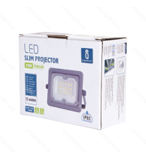 FARO LED ULTRASOTTILE GRIGIO 10W 900 LUMEN 6500K LUCE FREDDA - IP65 IN ALLUMINIO -  MISURA L122*W94*H16mm AIGOSTAR FARO LED ULTRASOTTILE GRIGIO 10W 900 LUMEN 6500K LUCE FREDDA - IP65 IN ALLUMINIO -  MISURA L122*W94*H16mm AIGOSTAR
