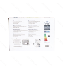 FARO LED ULTRASOTTILE GRIGIO 100W 9000 LUMEN 4000K LUCE NATURALE - IP65 IN ALLUMINIO - MISURA L277*W210*H30mm AIGOSTAR FARO LED ULTRASOTTILE GRIGIO 100W 9000 LUMEN 4000K LUCE NATURALE - IP65 IN ALLUMINIO - MISURA L277*W210*H30mm AIGOSTAR
