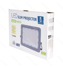 FARO LED ULTRASOTTILE GRIGIO 100W 9000 LUMEN 4000K LUCE NATURALE - IP65 IN ALLUMINIO - MISURA L277*W210*H30mm AIGOSTAR FARO LED ULTRASOTTILE GRIGIO 100W 9000 LUMEN 4000K LUCE NATURALE - IP65 IN ALLUMINIO - MISURA L277*W210*H30mm AIGOSTAR