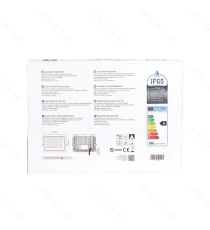 FARO LED ULTRASOTTILE GRIGIO 100W 9000 LUMEN 6500K LUCE FREDDA - IP65 IN ALLUMINIO - MISURA L277*W210*H30mm AIGOSTAR FARO LED ULTRASOTTILE GRIGIO 100W 9000 LUMEN 6500K LUCE FREDDA - IP65 IN ALLUMINIO - MISURA L277*W210*H30mm AIGOSTAR
