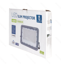 FARO LED ULTRASOTTILE GRIGIO 150W 13500 LUMEN 6500K LUCE FREDDA - IP65 IN ALLUMINIO - MISURA L340*W249*H39mm AIGOSTAR FARO LED ULTRASOTTILE GRIGIO 150W 13500 LUMEN 6500K LUCE FREDDA - IP65 IN ALLUMINIO - MISURA L340*W249*H39mm AIGOSTAR