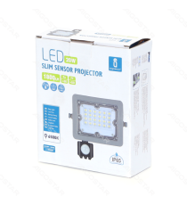 FARO LED ULTRASOTTILE GRIGIO 20W CON SENSORE MOVIMENTO 1800 LUMEN 6500K LUCE FREDDA -IN ALLUMINIO-  L139.6*W158.6*H54.1mm FARO LED ULTRASOTTILE GRIGIO 20W CON SENSORE MOVIMENTO 1800 LUMEN 6500K LUCE FREDDA -IN ALLUMINIO-  L139.6*W158.6*H54.1mm