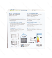 FARO LED ULTRASOTTILE GRIGIO 30W CON SENSORE MOVIMENTO 2700 LUMEN 6500K LUCE FREDDA -IN ALLUMINIO-  L176.8*W179.6*H54.1mm FARO LED ULTRASOTTILE GRIGIO 30W CON SENSORE MOVIMENTO 2700 LUMEN 6500K LUCE FREDDA -IN ALLUMINIO-  L176.8*W179.6*H54.1mm