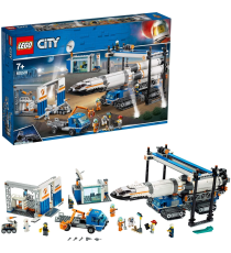 Lego City - Assemblaggio e trasporto del razzo - 60229