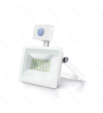 FARO LED SLIM BIANCO 30W CON SENSORE MOVIMENTO 2700 LUMEN 6400K LUCE FREDDA -IN ALLUMINIO- IP65 L147*W182*H56mm FARO LED SLIM BIANCO 30W CON SENSORE MOVIMENTO 2700 LUMEN 6400K LUCE FREDDA -IN ALLUMINIO- IP65 L147*W182*H56mm