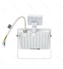 FARO LED SLIM BIANCO 30W CON SENSORE MOVIMENTO 2700 LUMEN 6400K LUCE FREDDA -IN ALLUMINIO- IP65 L147*W182*H56mm FARO LED SLIM BIANCO 30W CON SENSORE MOVIMENTO 2700 LUMEN 6400K LUCE FREDDA -IN ALLUMINIO- IP65 L147*W182*H56mm