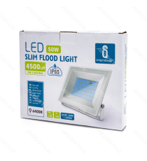 FARO LED ULTRASOTTILE BIANCO 50W 4500 LUMEN 6400K LUCE FREDDA - IP65 IN ALLUMINIO -  MISURA L210*W173*H26.5mm AIGOSTAR FARO LED ULTRASOTTILE BIANCO 50W 4500 LUMEN 6400K LUCE FREDDA - IP65 IN ALLUMINIO -  MISURA L210*W173*H26.5mm AIGOSTAR