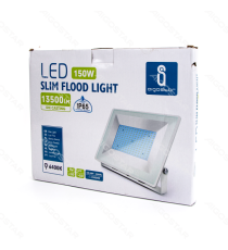 FARO LED ULTRASOTTILE BIANCO 150W 13500 LUMEN 6400K LUCE FREDDA - IP65 IN ALLUMINIO -  MISURA L378*W295*H40.5mm AIGOSTAR FARO LED ULTRASOTTILE BIANCO 150W 13500 LUMEN 6400K LUCE FREDDA - IP65 IN ALLUMINIO -  MISURA L378*W295*H40.5mm AIGOSTAR