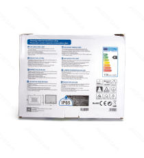 FARO LED ULTRASOTTILE BIANCO 150W 13500 LUMEN 6400K LUCE FREDDA - IP65 IN ALLUMINIO -  MISURA L378*W295*H40.5mm AIGOSTAR FARO LED ULTRASOTTILE BIANCO 150W 13500 LUMEN 6400K LUCE FREDDA - IP65 IN ALLUMINIO -  MISURA L378*W295*H40.5mm AIGOSTAR