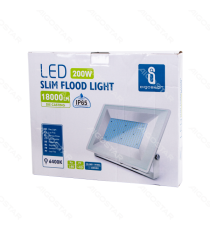 FARO LED ULTRASOTTILE BIANCO 200W 18000 LUMEN 6400K LUCE FREDDA - IP65 IN ALLUMINIO -  MISURA L418*W334*H42.5mm AIGOSTAR FARO LED ULTRASOTTILE BIANCO 200W 18000 LUMEN 6400K LUCE FREDDA - IP65 IN ALLUMINIO -  MISURA L418*W334*H42.5mm AIGOSTAR