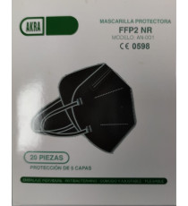 MASCHERINA FFP2 KN95 NERA - FILTRA ALMENO IL 95% DI PARTICELLE MASCHERINA FFP2 KN95 NERA - FILTRA ALMENO IL 95% DI PARTICELLE