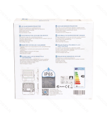 FARO LED ULTRASOTTILE GRIGIO 50W CON SENSORE MOVIMENTO 4500 LUMEN 6500K LUCE FREDDA -IN ALLUMINIO-  L222.8*W214.6*H54.1mm FARO LED ULTRASOTTILE GRIGIO 50W CON SENSORE MOVIMENTO 4500 LUMEN 6500K LUCE FREDDA -IN ALLUMINIO-  L222.8*W214.6*H54.1mm
