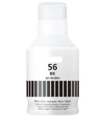 INCHIOSTRO GI-56BK NERO 4412C001 SERBATOIO FLACONE COMPATIBILE INK PIGMENTATO PER CANON MAXIFY GX6050,GX7050 GI56 135ml