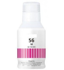 Flacone Inchiostro Compatibile Canon GI-56 Magenta Pigmentato 135ml 12.000 Pagine 4431C001 per MAXIFY GX6050 GX7050 GX5050