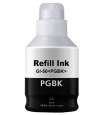 INCHIOSTRO GI-50PGBK NERO 3386C001 SERBATOIO FLACONE COMPATIBILE INK PIGMENTATO PER CANON PIXMA G5050,G6050,G7050 GI50 170ml